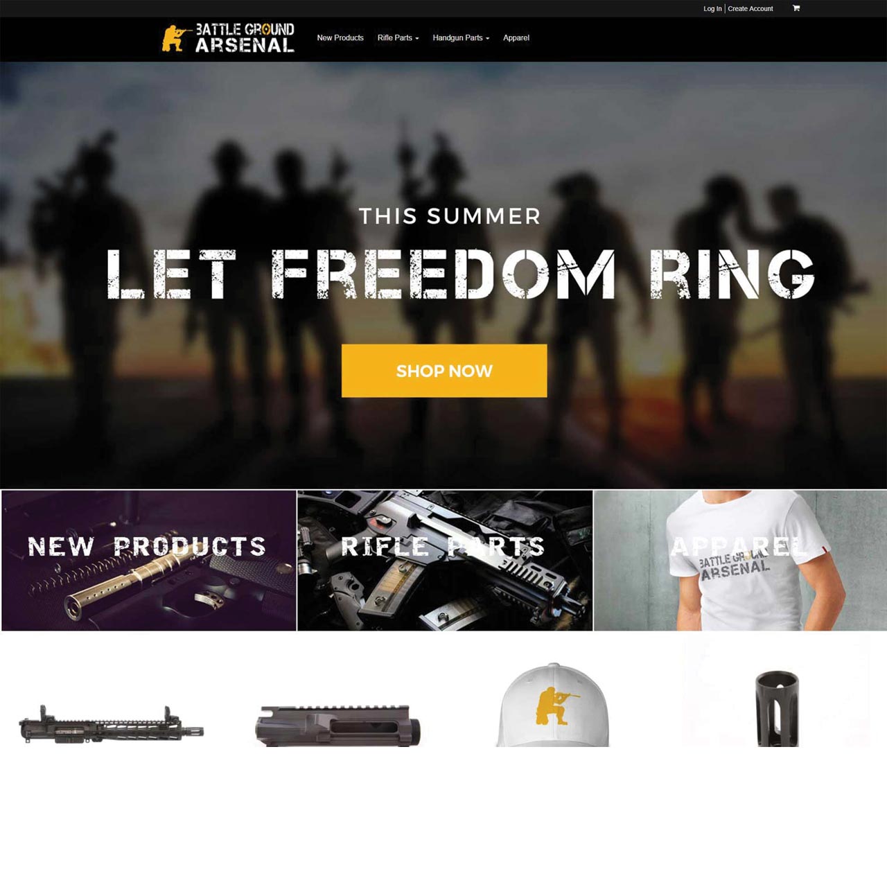 Home page
