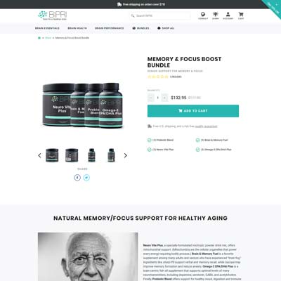 Product Bundles Detail Page