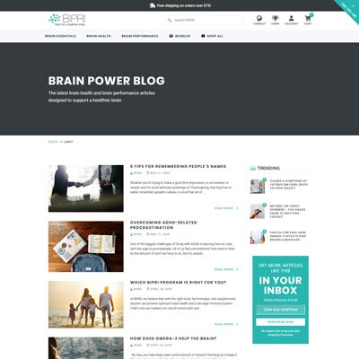 Blog Page