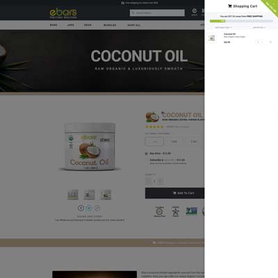Shopping Cart Page