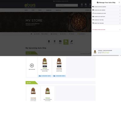 Manage Subscription Page