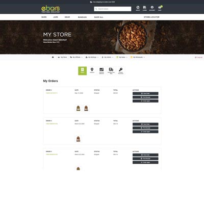 Manage Subscription Page