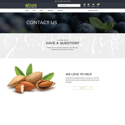 Contact Us Page