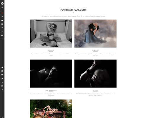 Portrait Album Page