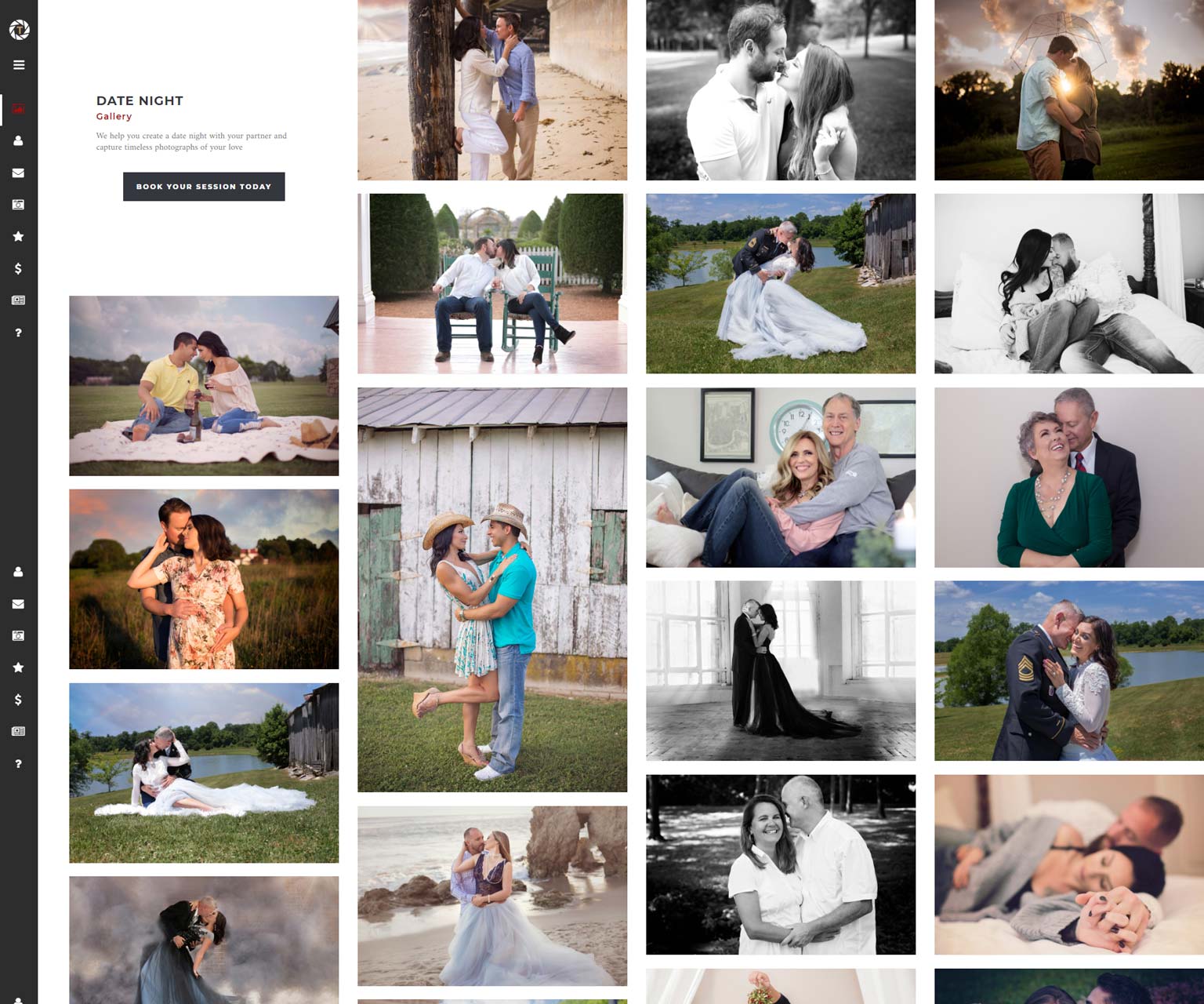 Portrait Gallery Page
