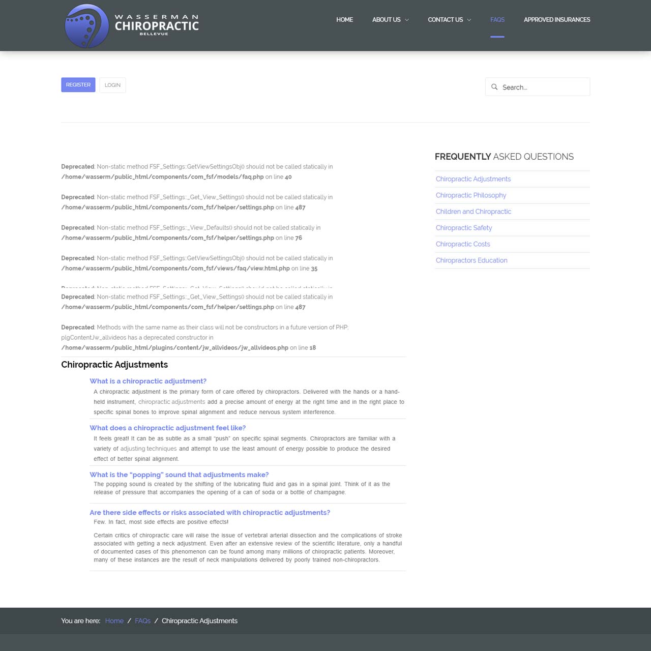 FAQ Page