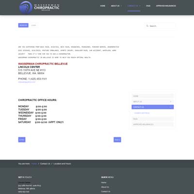 Contact Us Page