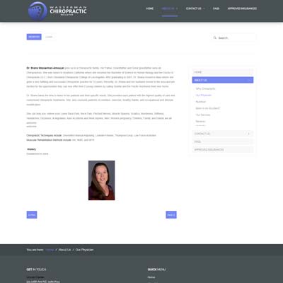 About Us Page