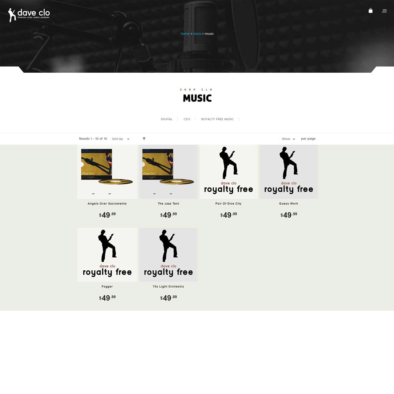Product Category Page