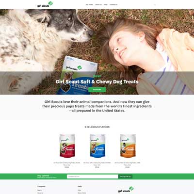 Girl Scout Pet Treats
