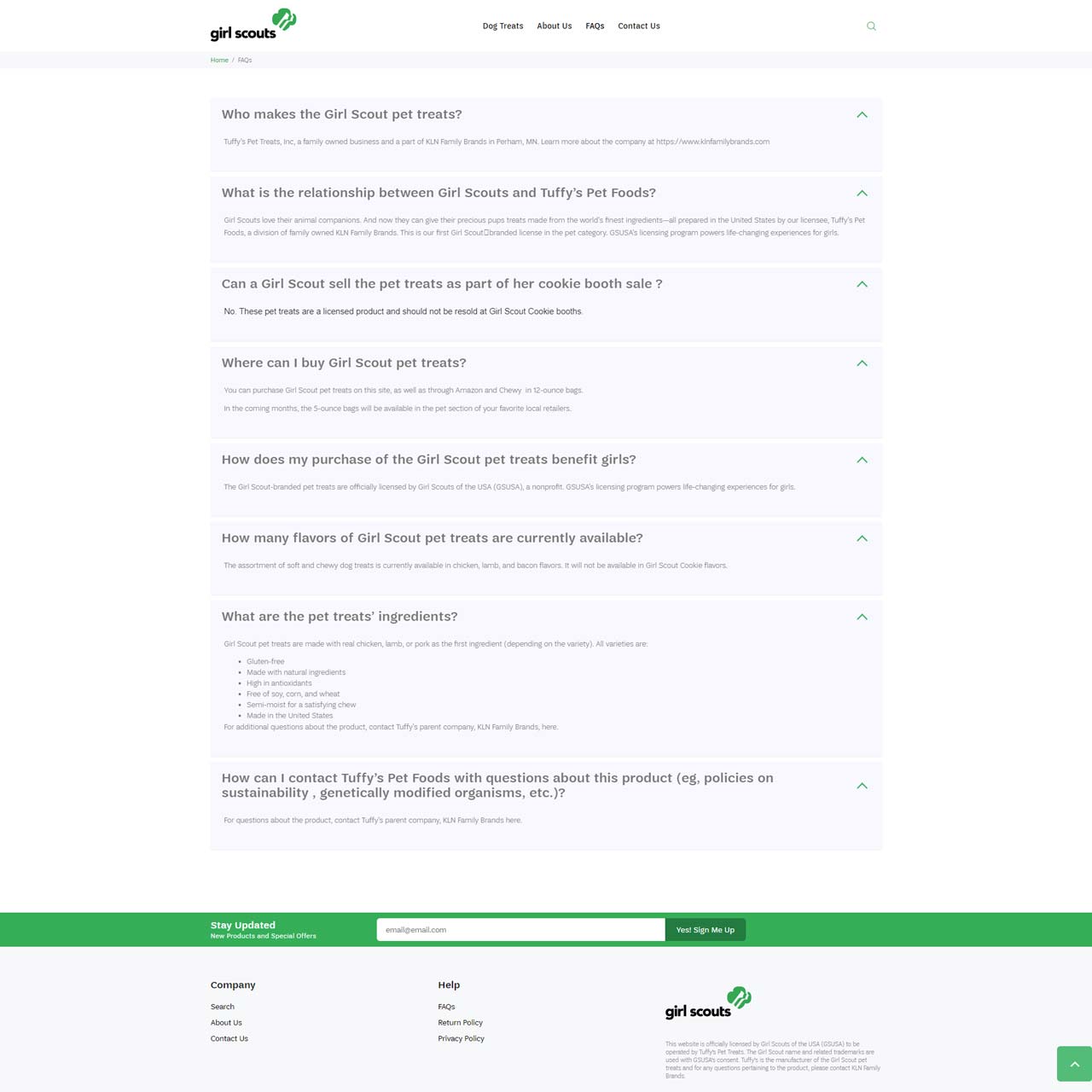 Policy Page