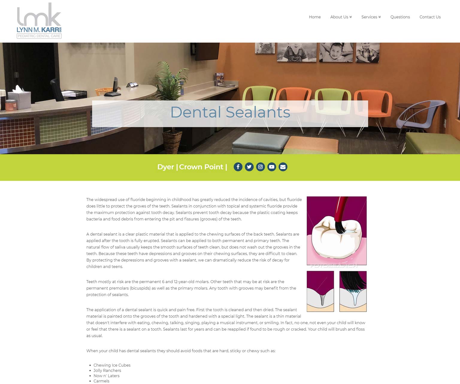 Product Information Page