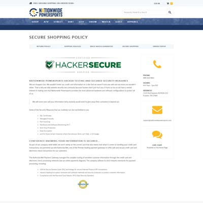 Security Page
