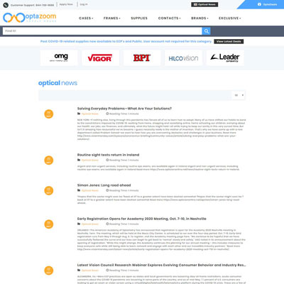 Optical News (Automated Feed)