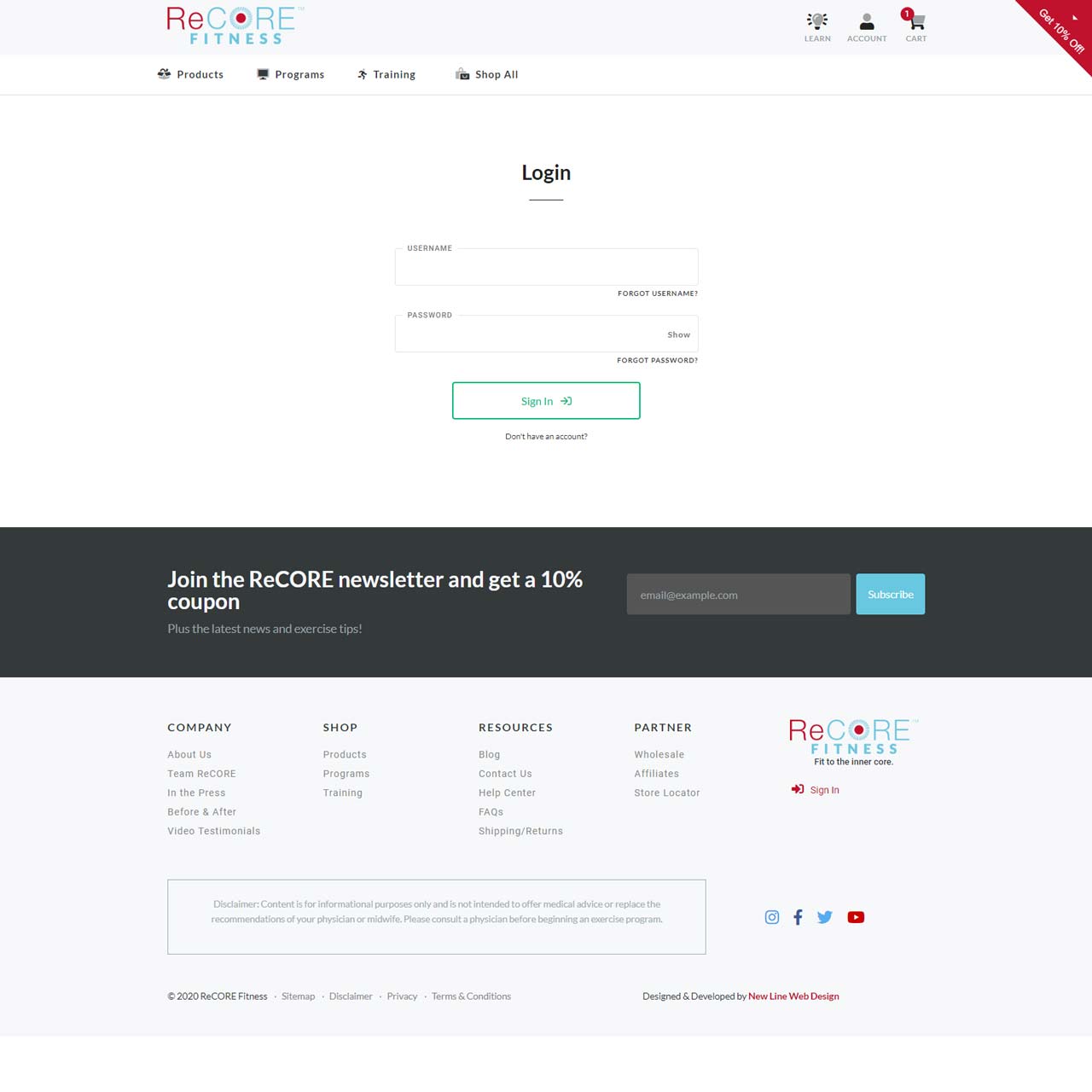 Login Page