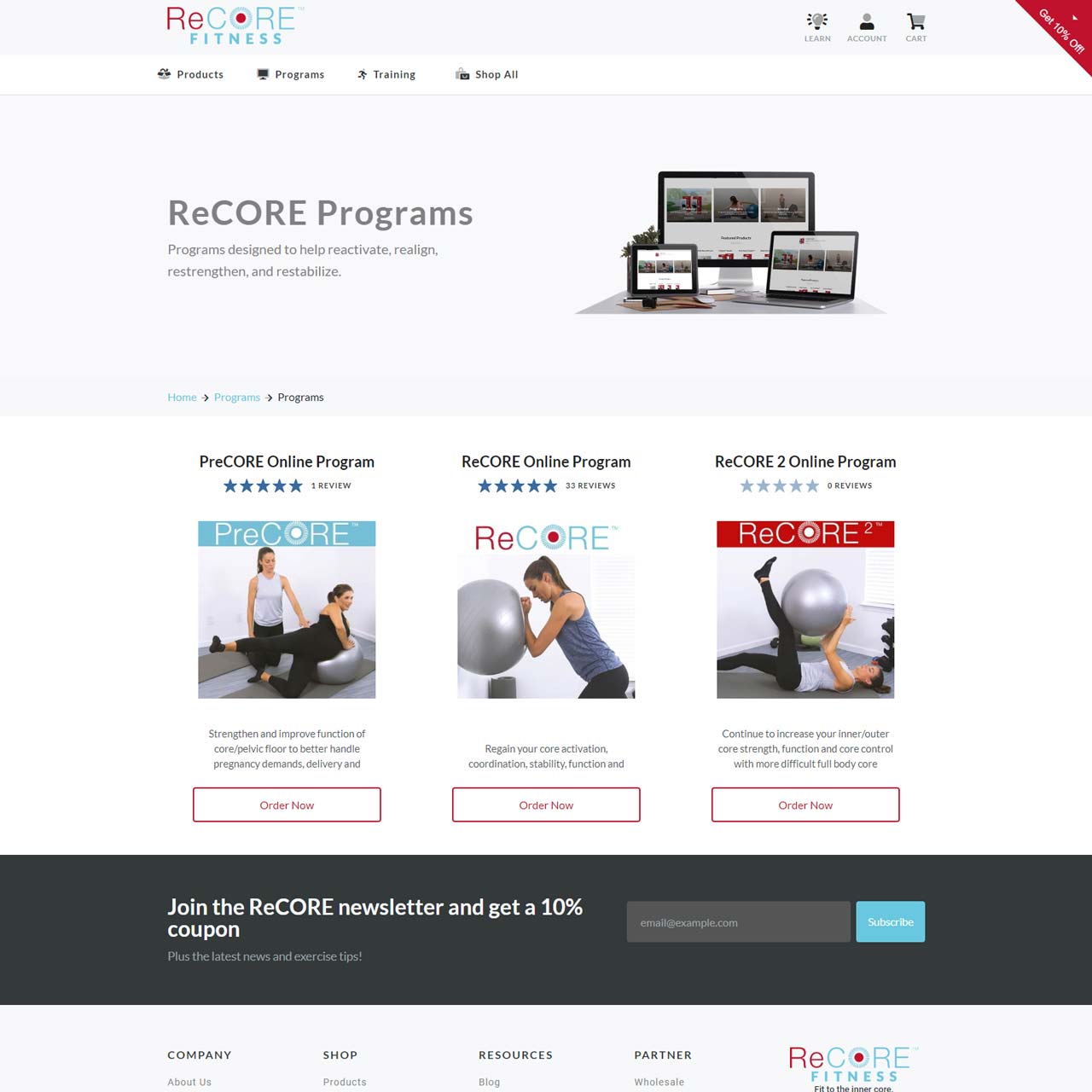 Program Page