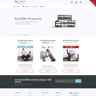 Program Page