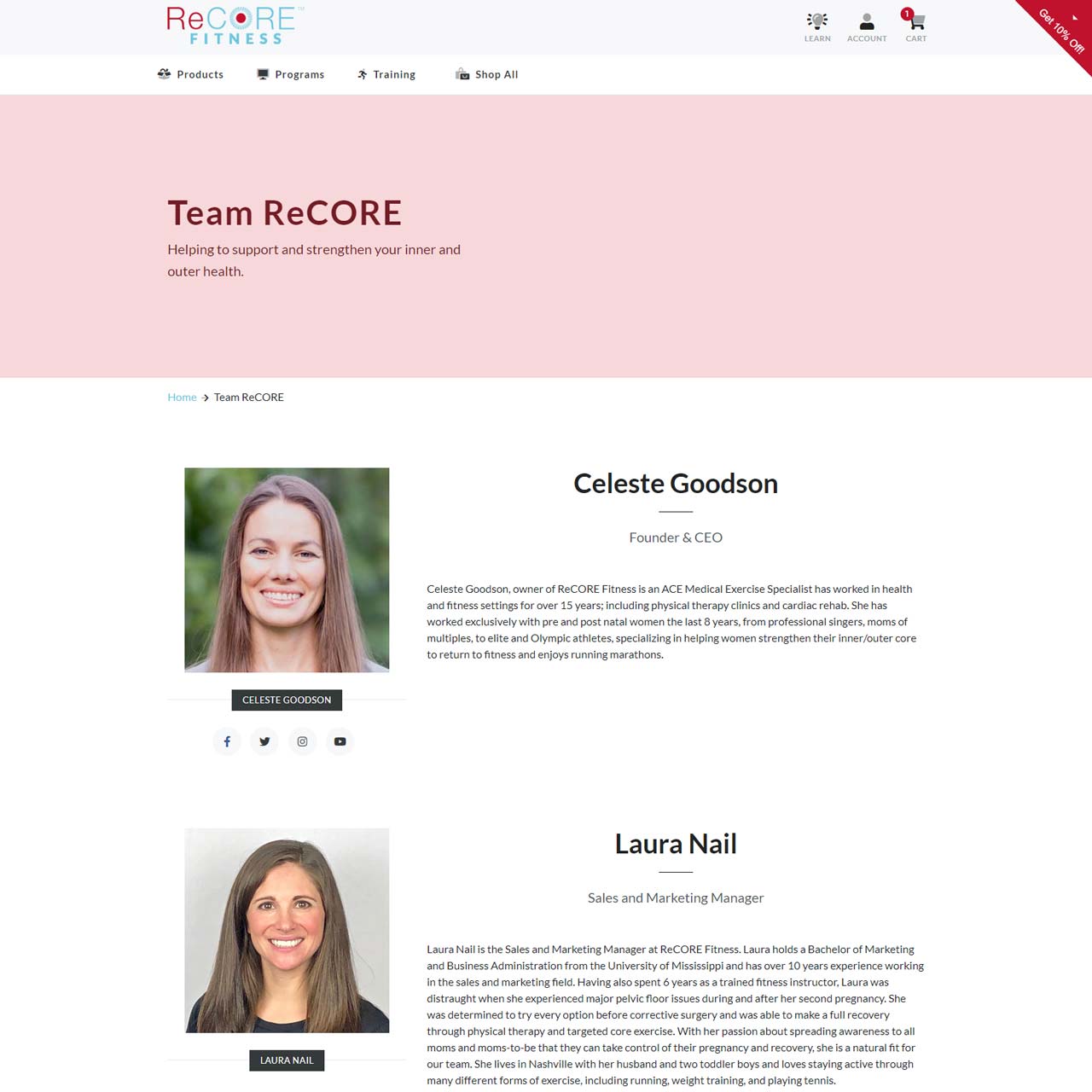 Team Page