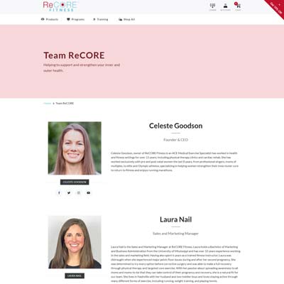 Team Page
