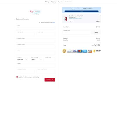 Checkout Page