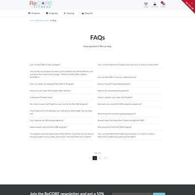 FAQ Page