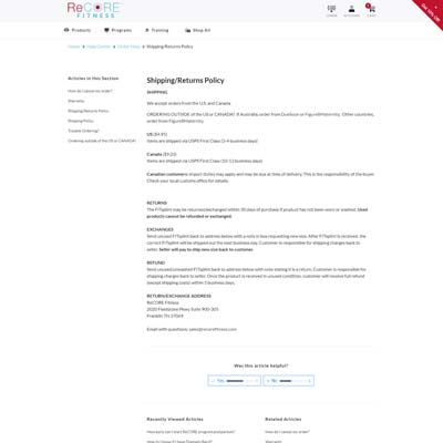 Policy Page