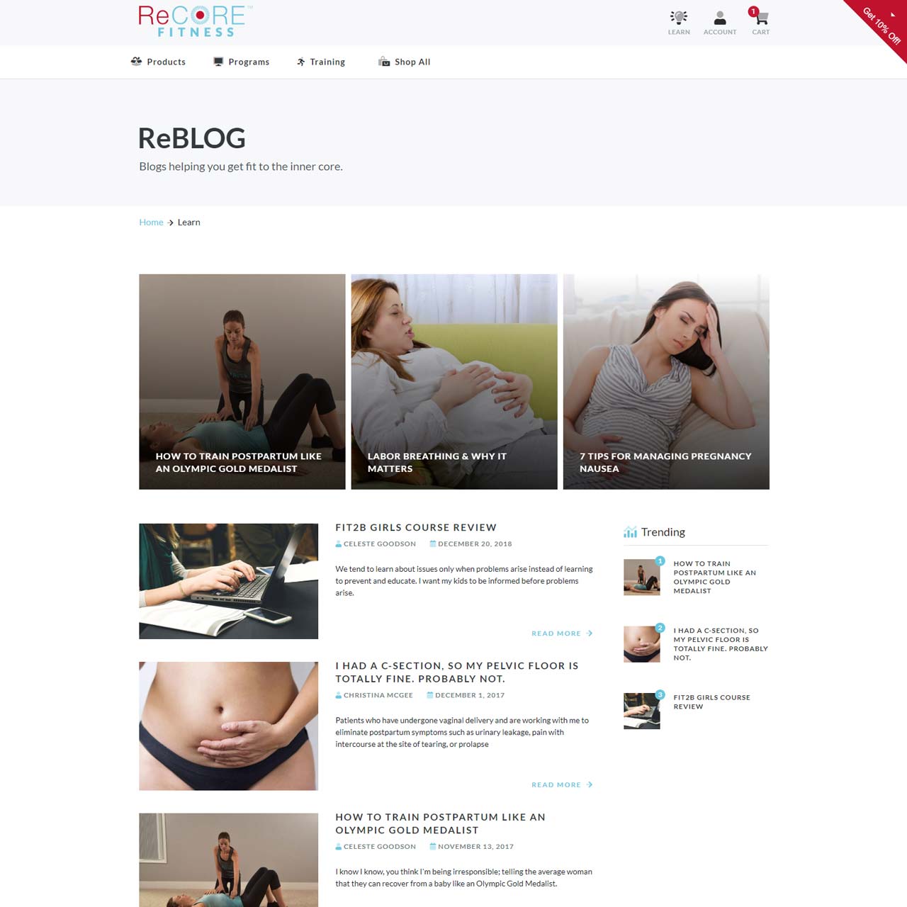 Blog Page