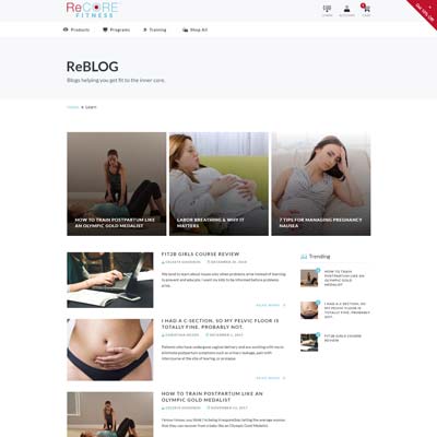 Blog Page