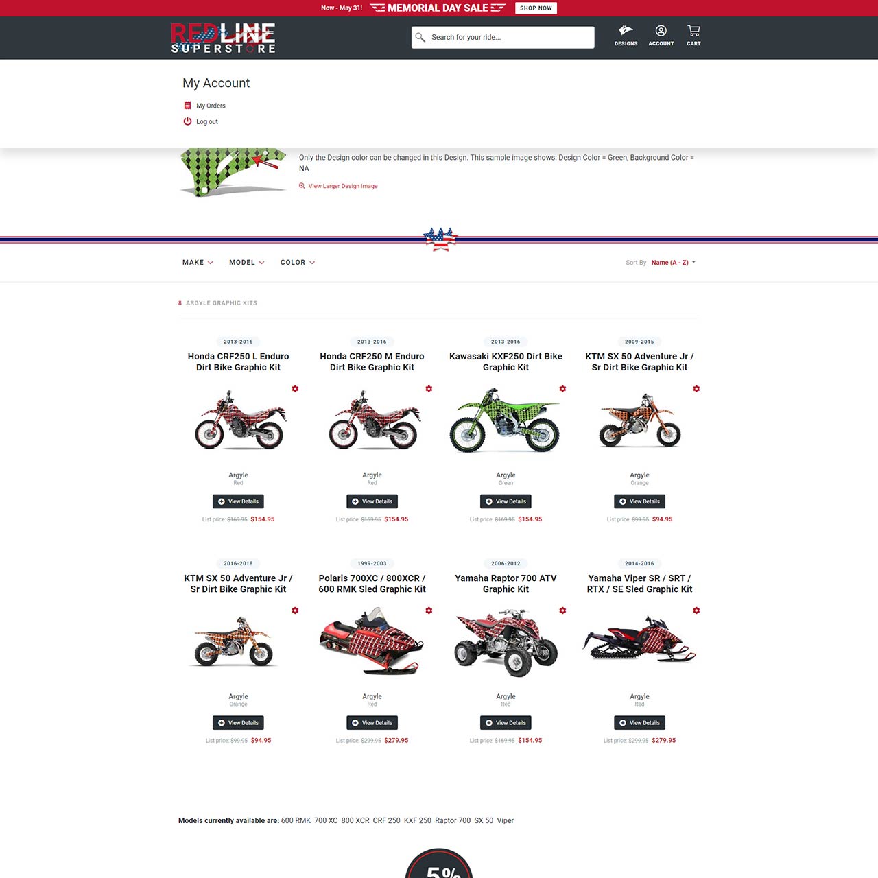 Tagged Products Category Page