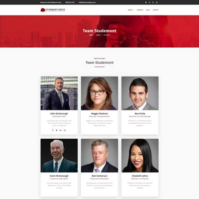 Team Members Page