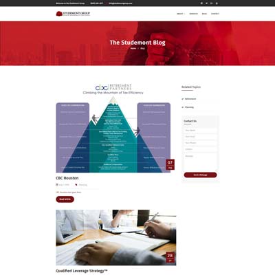 Blog Category Page
