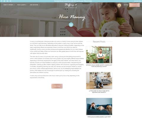 Hiring Page