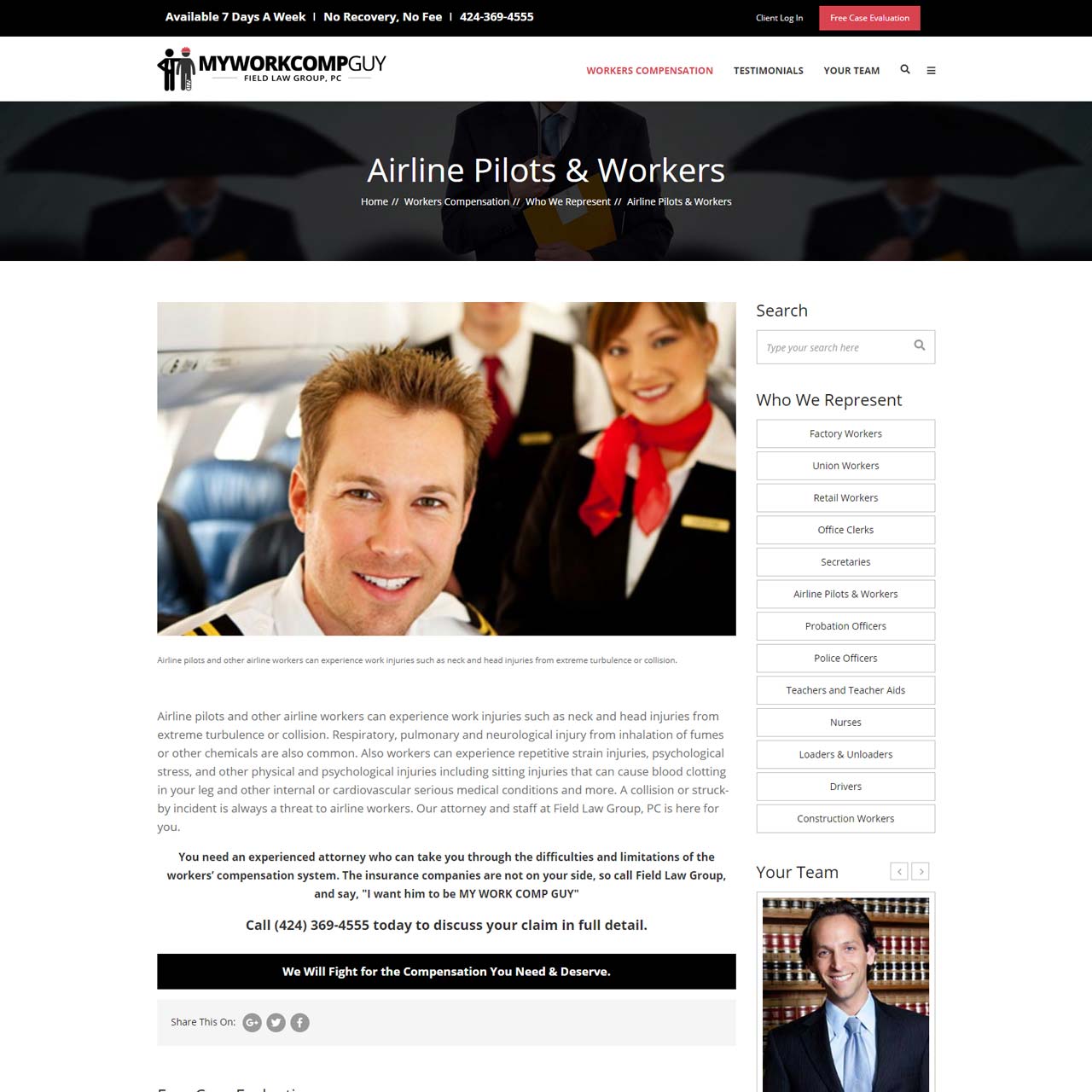 Blog Detail Page