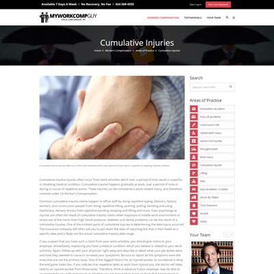 Services Page