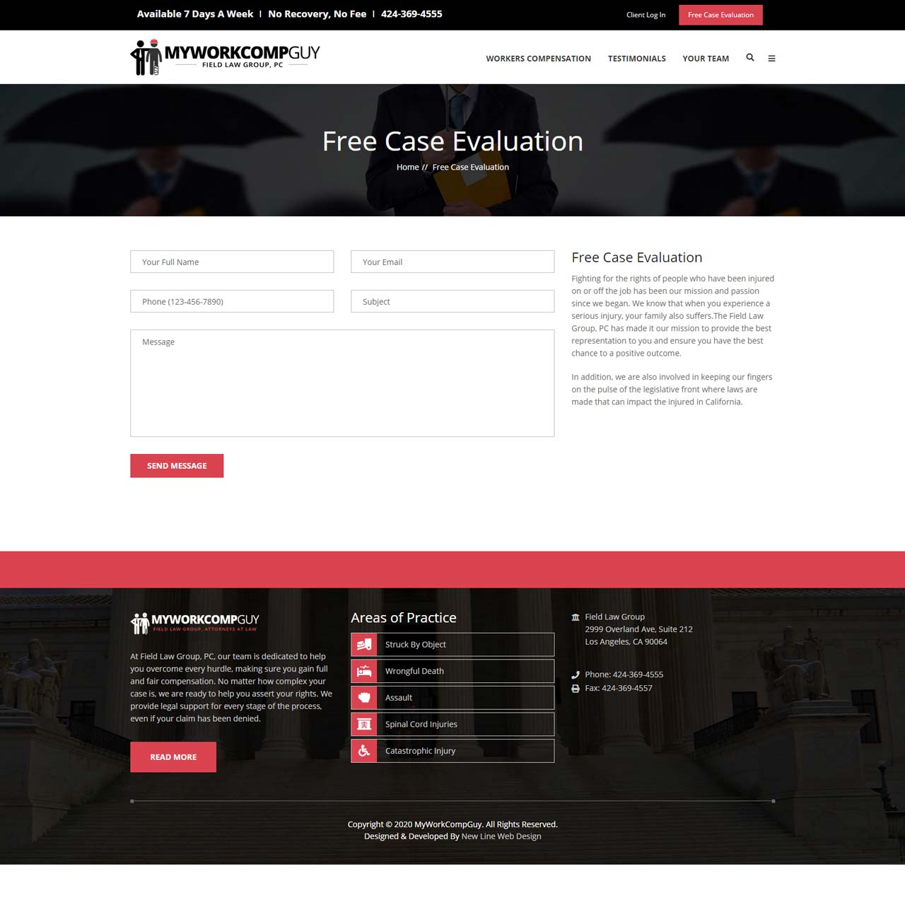 Case Evaluation Form