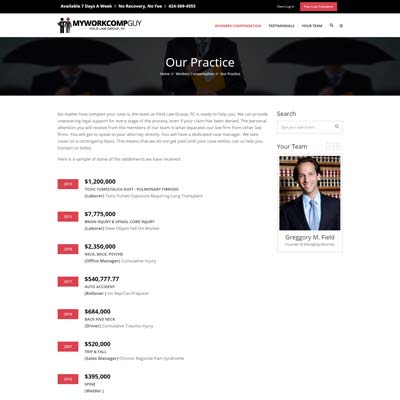 Victory Page