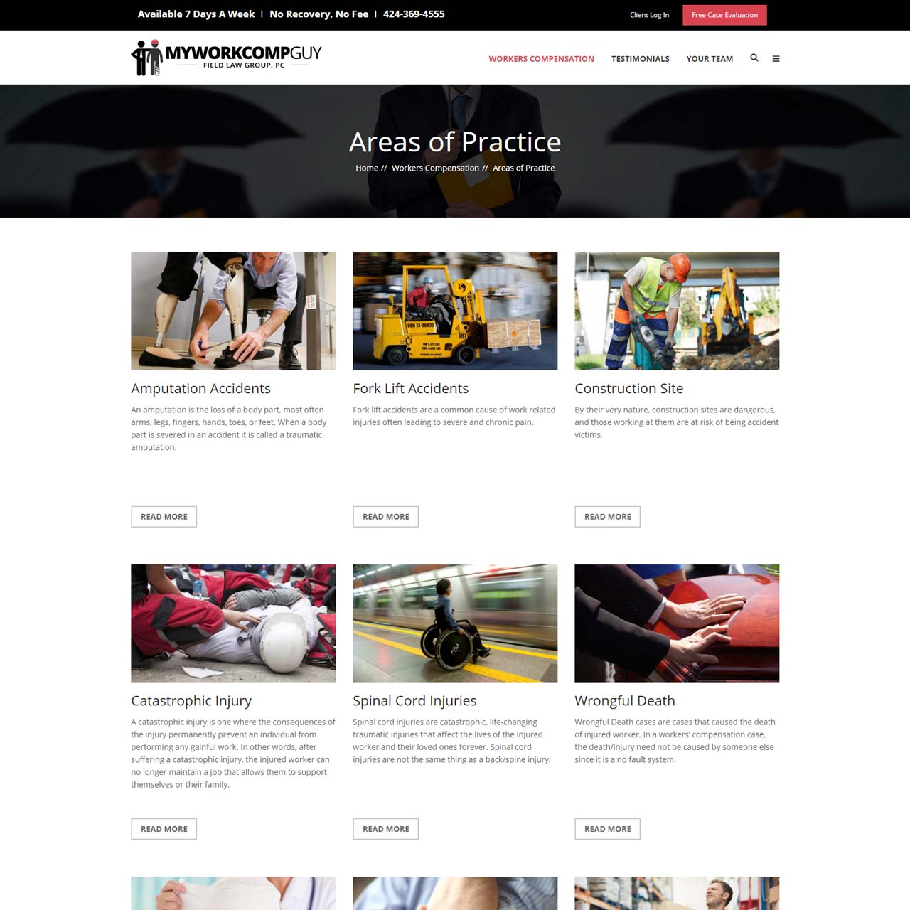 Areas of Practice